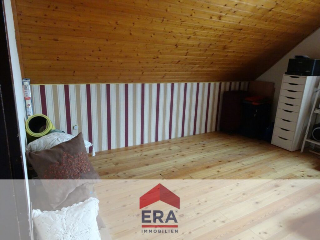 Schlafzimmer Maisonettenwohnung im Hauptgebäude