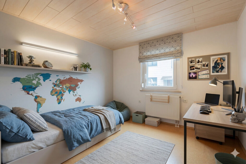 Jugendzimmer EG KI-Beispiel