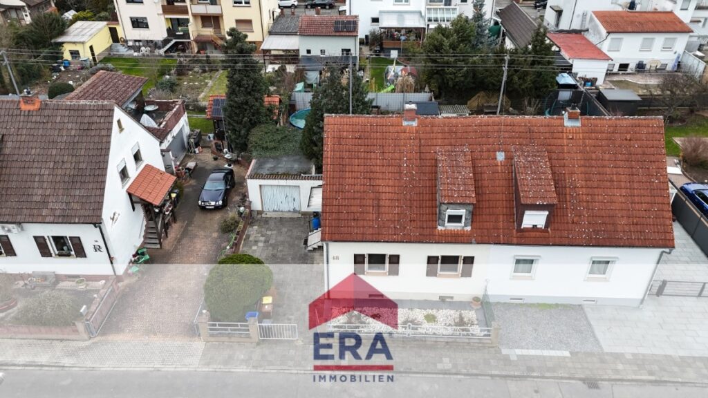 Drohnenaufnahme - Hausansicht