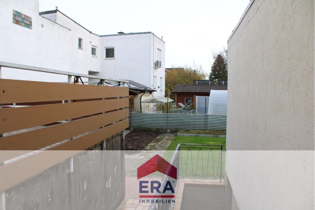 Zugang zum Gartenbereich