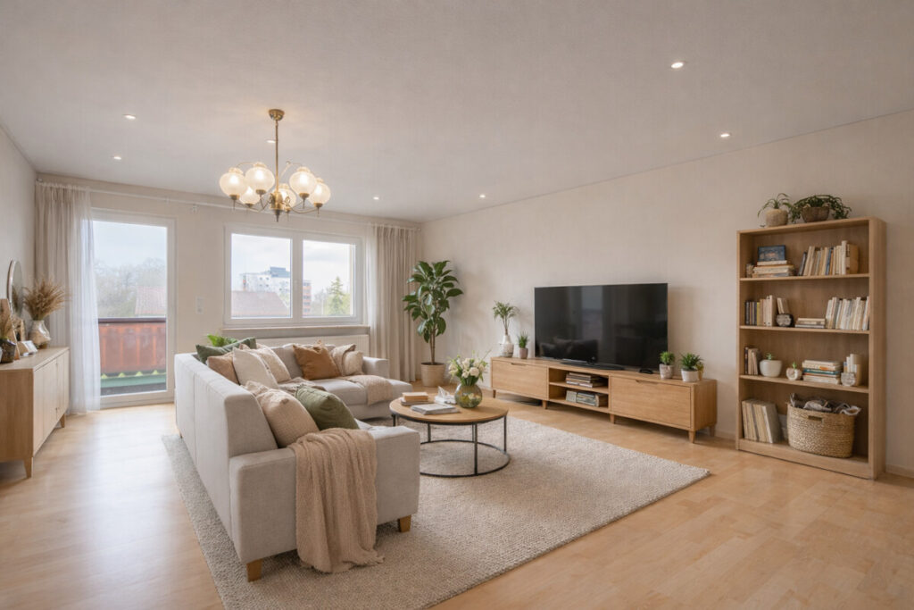 Wohnzimmer DG  KI-Beispiel